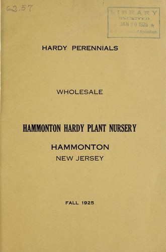 Hardy perennials wholesale