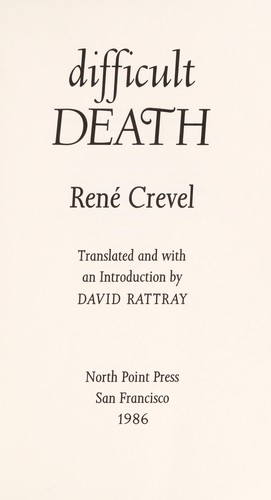 Difficult death