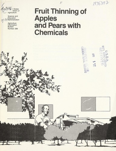 Fruit thinning of apples and pears with chemicals