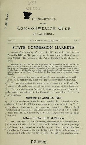 State commission markets