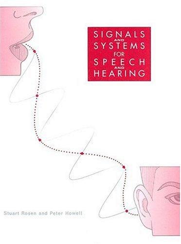 Signals and systems for speech and hearing