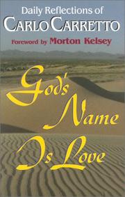 God's name is love
