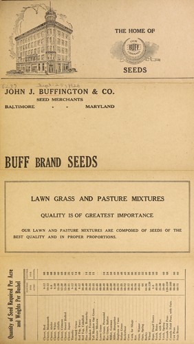 Buff brand seeds