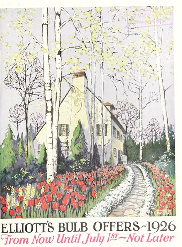 Elliott's bulb offers, 1926