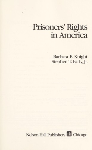 Prisoners' rights in America