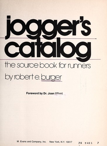 Jogger's catalog