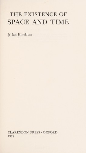 The existence of space and time