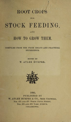Root crops for stock feeding, and how to grow them