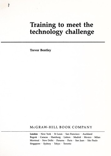 Training to meet the technology challenge
