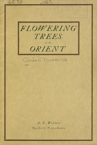 Oriental flowering trees