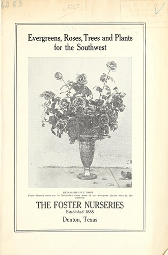 Evergreens, roses, trees and plants for the Southwest