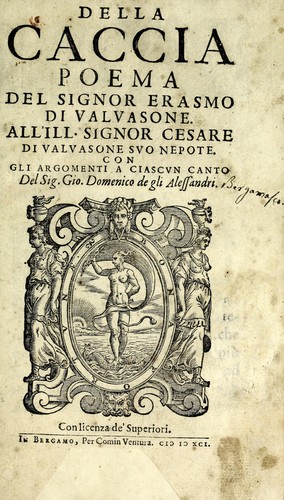 Della caccia. Poema