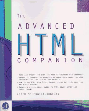 The advanced HTML companion