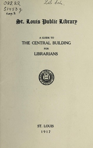 A guide to the central building for librarians