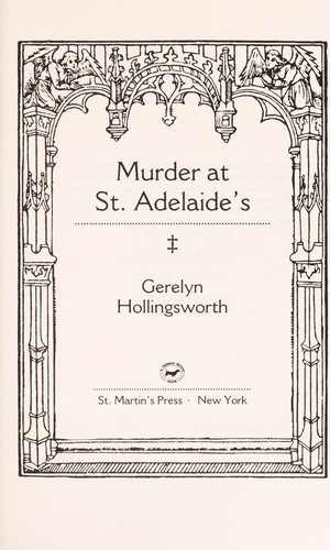 Murder at St. Adelaide's
