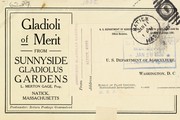 Gladioli of merit from Sunnyside Gladiolus Gardens [price list]