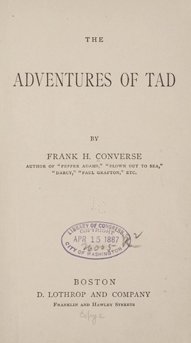 The adventures of Tad