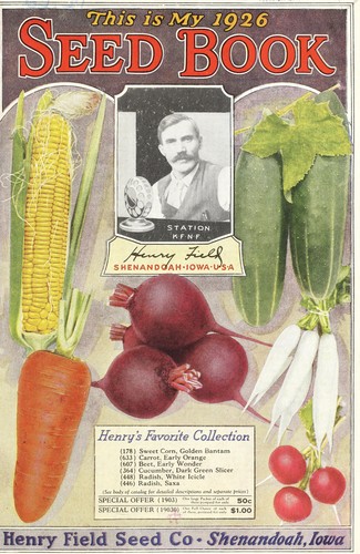 This is my 1926 seed book
