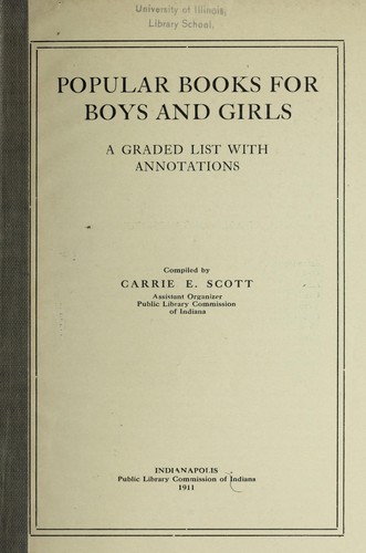 Popular books for boys and girls