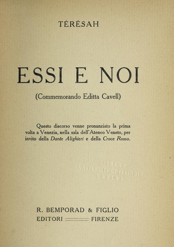Essi e noi