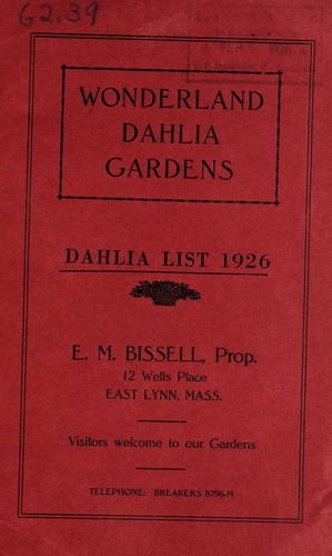 Dahlia list