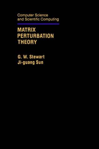 Matrix perturbation theory