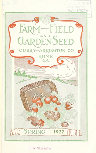 Farm, field and garden seed