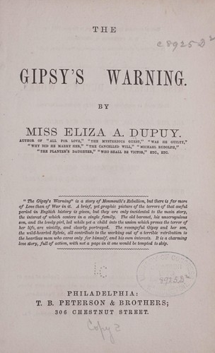 The gipsy's warning
