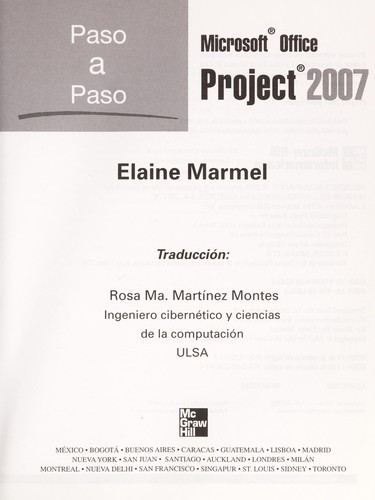 Microsoft office Project 2007