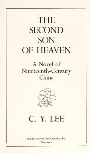 The second son of heaven