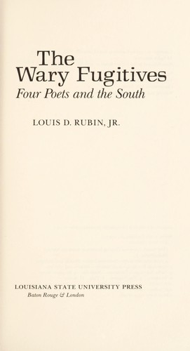 The wary fugitives