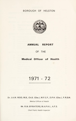 [Report 1971-1972]