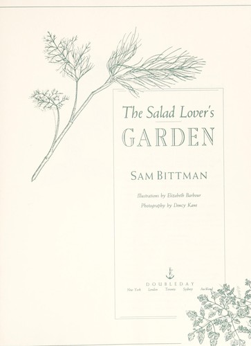The salad lover's garden