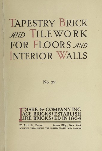 Tapestry brick and tilework for floors and interior walls