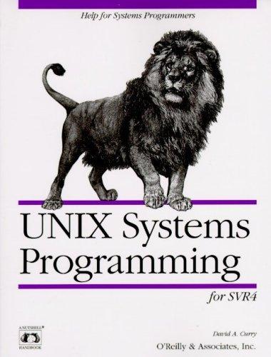UNIX systems programming for SVR4