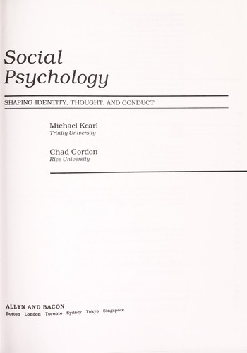 Social psychology