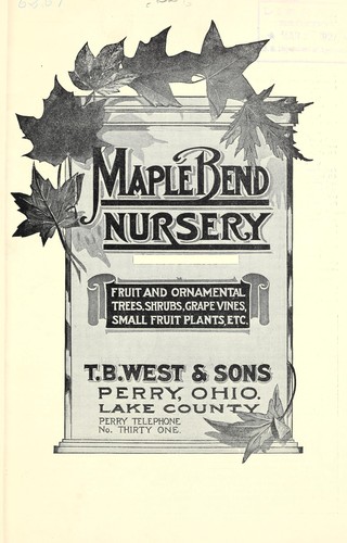 Fruit and ornamental trees, shrubs, grape vines, small fruit plants, etc