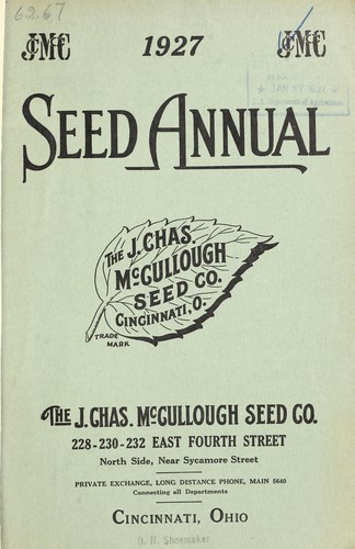 1927 seed annual