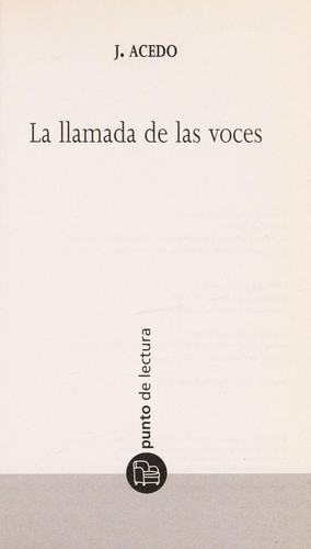 La llamada de las voces