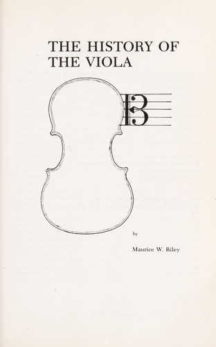 The history of the viola