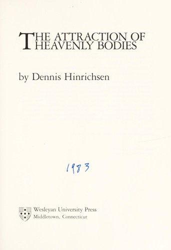 The attraction of heavenly bodies