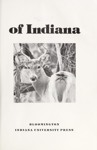 Mammals of Indiana