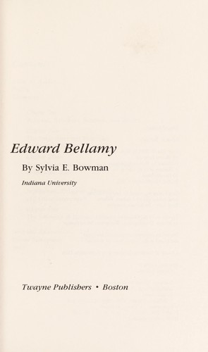 Edward Bellamy
