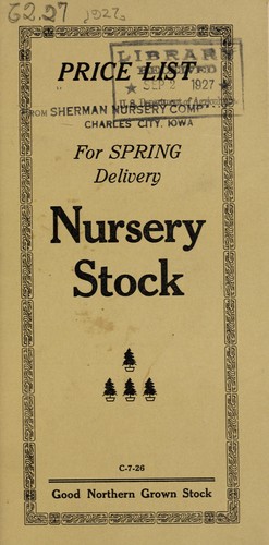 Nursery stock