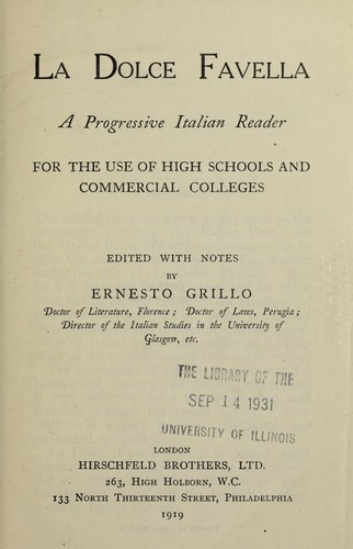 La dolce favella