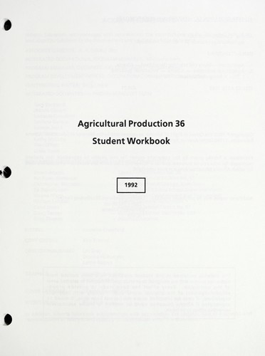 Agricultural production 36