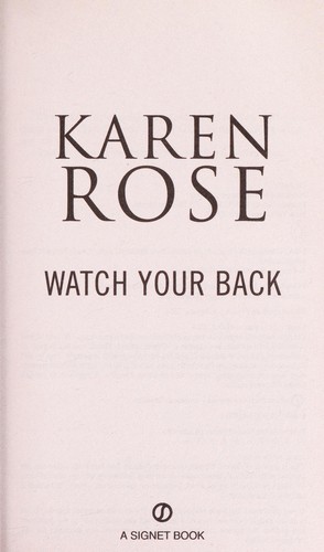 Watch your back