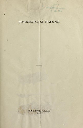 Remuneration of physicians