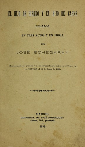 El hijo de hierro y el hijo de carne