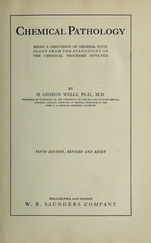 Chemical pathology